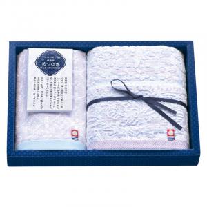 伊予国 花つむぎ つむぎ フェイスタオル&ウォッシュタオル IH2031