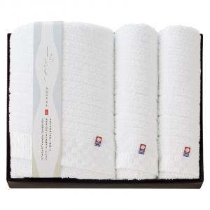 今治 しろきらり バスタオル&フェイスタオル2P S-51500