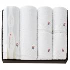 今治 しろきらり バスタオル2P&フェイスタオル4P S-51100