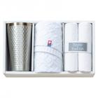 タンブラー&今治産タオルセット TBR-043