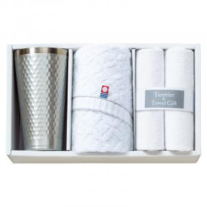タンブラー&今治産タオルセット TBR-043