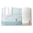 和布小紋【Modern】 フェイスタオル&ウォッシュタオル KWFK-151