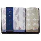 今治 なごみ鞠織 フェイスタオル&ウォッシュタオル N-20200