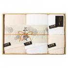 ホテルタイプ プレミアム高吸水 バスタオル2P&フェイスタオル2P KA-10000