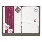 今治&泉州 白の贅沢 今治フェイスタオル&泉州スリムフェイスタオル WIS820