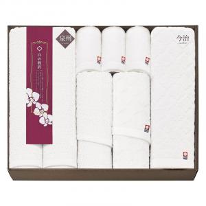 今治&泉州 白の贅沢 タオルセット WIS8100