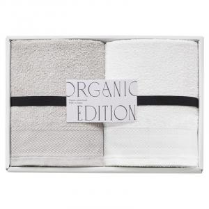 オーガニックエディション オーガニックコットン使用国産フェイスタオル2P OE1020
