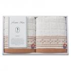 今治タオル Heart Note ウォッシュタオル2P HN-0016