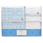 nishikawa 今治製バスタオル&フェイスタオル2P TT89500505