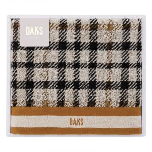 DAKS ダブルハウスチェック バスタオル 55-3089300