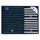 GAP HOME NEW ボーダーギフト タオルセット 54-3049500