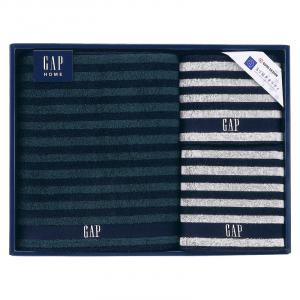 GAP HOME NEW ボーダーギフト タオルセット 54-3049500