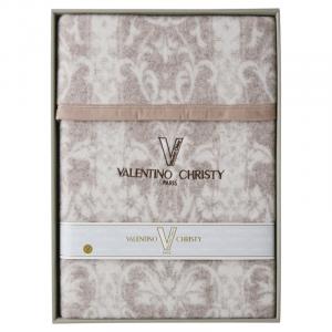 ヴァレンティノ・クリスティー ジャカード織ウール毛布(毛羽部分) VCM-158