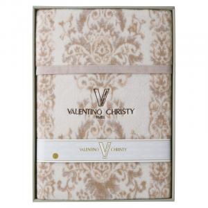 ヴァレンティノ・クリスティー ジャカード織カシミヤ入りウール毛布(毛羽部分) VCM-208