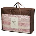 ウールミックス ウール混肌ふとん(羊毛10%) ローズ WLM51005B/RO