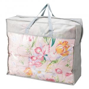 花浪漫 羽根ふとんバッグ入り(ダウン10%) ピンク HRU-515GR/PI