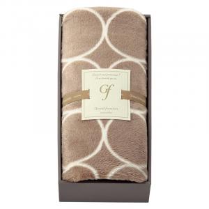 グランフランセヌーベル ひざ掛け グレージュ GFN9030GE/IV