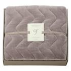 グランフランセヌーベル 吸湿発熱綿入りハイソフトタッチ敷パット バイオレットグレー GFN8057VG/PR