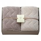 グランフランセヌーベル 吸湿発熱綿入りハイソフトタッチ敷パット2P GFN8107