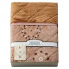 吸湿発熱わた入り国産やわらかタッチ毛布ふとん SV-4080