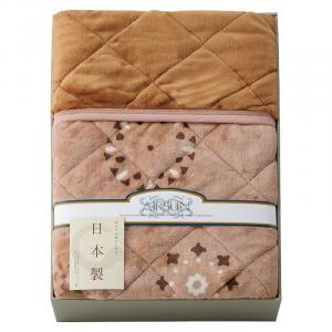 吸湿発熱わた入り国産やわらかタッチ毛布ふとん SV-4080