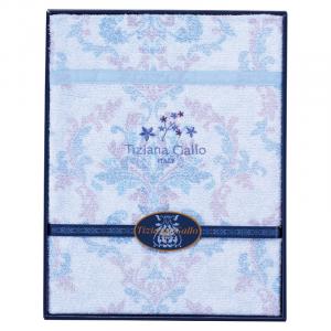 ティツィアナ・ガロ やわらかタオルケット ブルー TK-4053PI/BL
