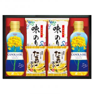 SHOWAキャノーラ油&のり・たまごスープ詰合せ SOC-30