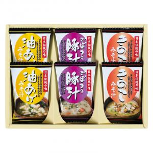 フリーズドライ「お味噌汁三種の味詰合せ」 KF-AE