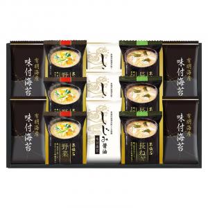 マルコメフリーズドライみそ汁&有明海産味付海苔セット NTS-DS