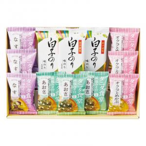 タニタ食堂監修減塩みそ汁・白子のり詰合せ ST-30