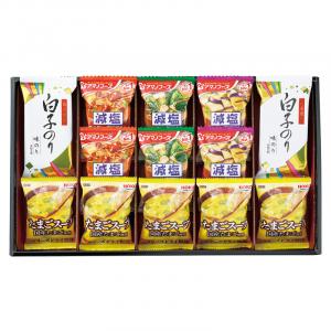 アマノフーズおみそ汁・たまごスープ・白子のりセット AS-DJ