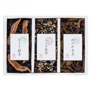 廣川昆布 御昆布 3品佃煮詰合せ 200-41