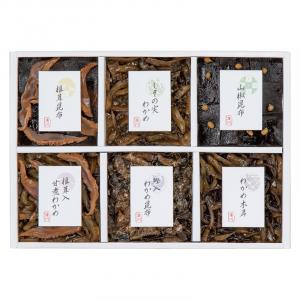 廣川昆布 御昆布 6品佃煮詰合せ 200-44