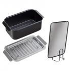 ポコフリット IH対応角型揚げ鍋2点セット RB-2928