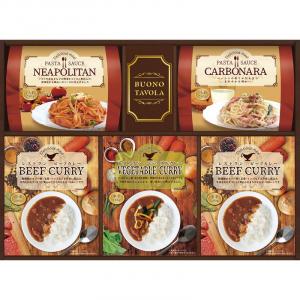 BUONO TAVOLA レストランカレー&味わいパスタソースセット BCF-CCX