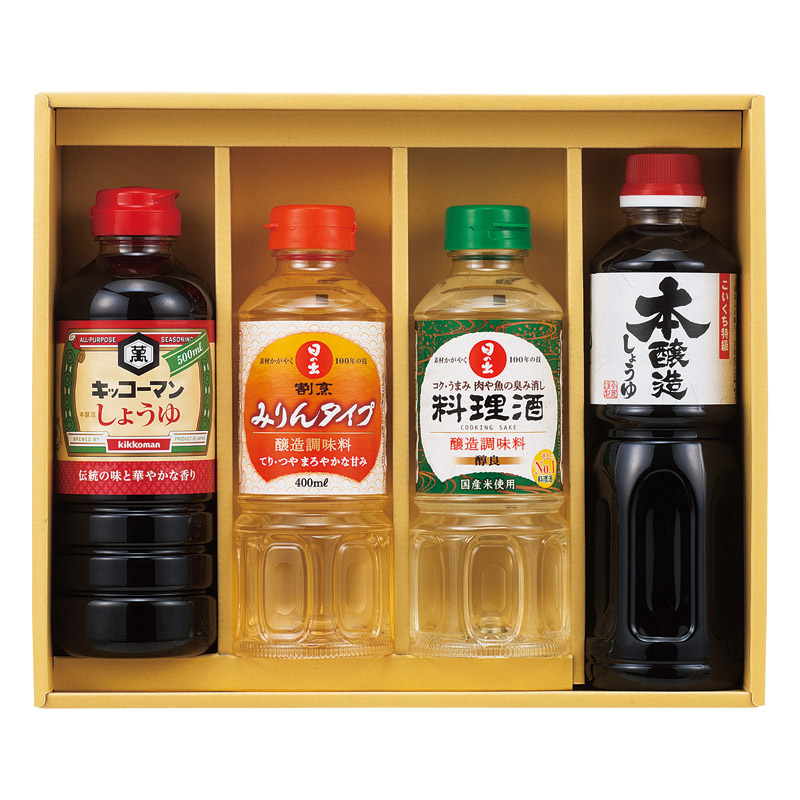 全品半額ギフト専門店『HANNE/はんね』ALL50%OFF / キッコーマン&調味