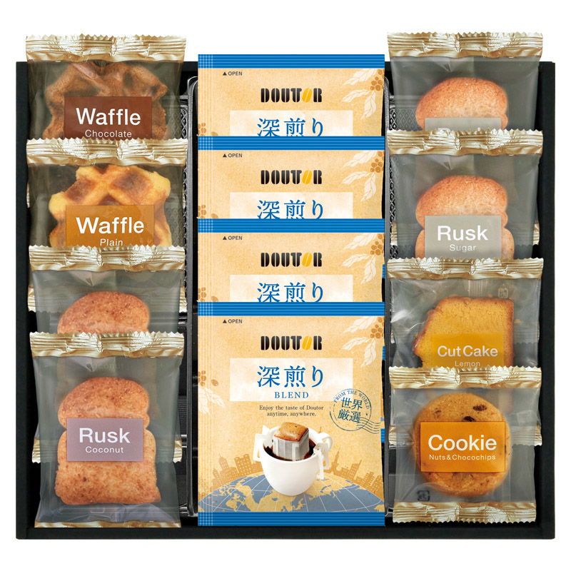 全品半額ギフト専門店『HANNE/はんね』ALL50%OFF / ドトールコーヒー