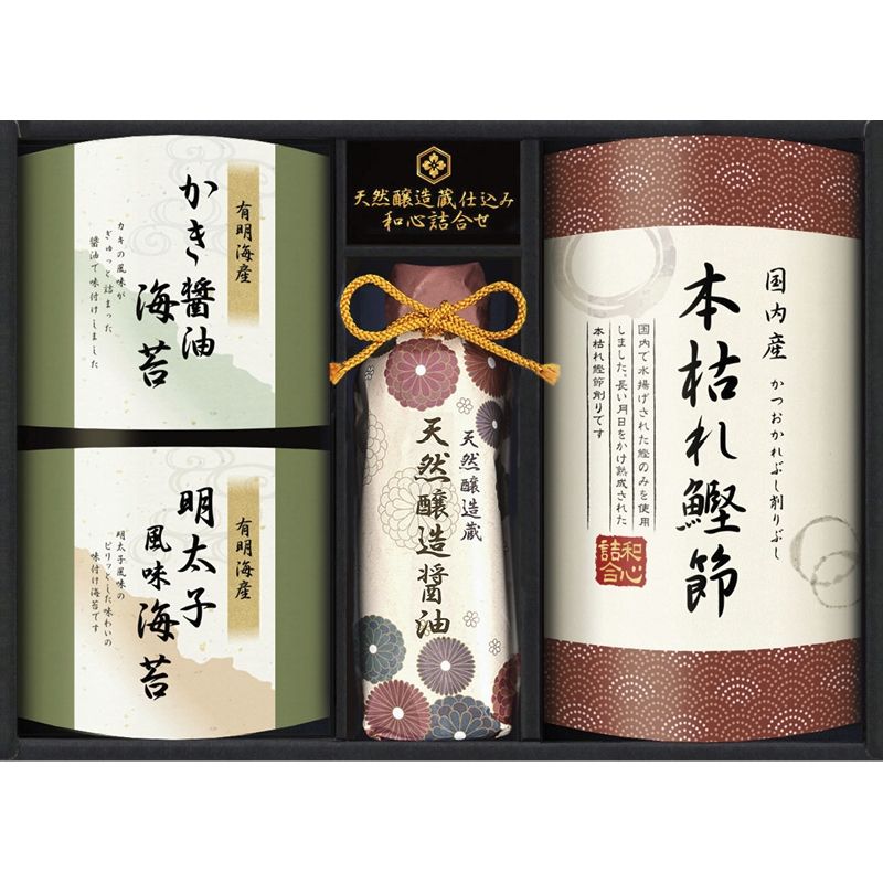 楽天市場】春の贈り物 天然醸造蔵仕込み 和心詰合せ 伊賀越 黄金